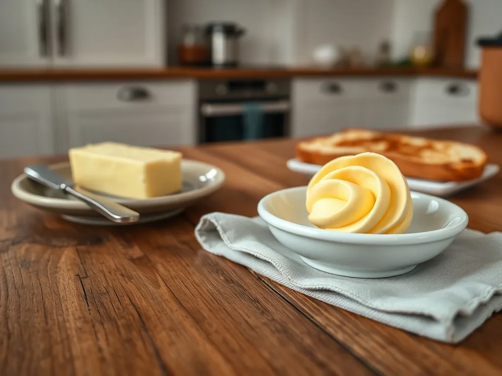 Jaka jest różnica między masłem a margaryną?