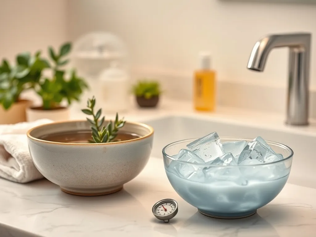 Czy myć twarz ciepłą czy zimną wodą?